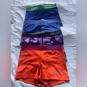 NIKE women’s 3 inch shorts
